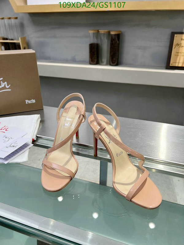 Christian Louboutin-Women Shoes Code: GS1107 $: 109USD