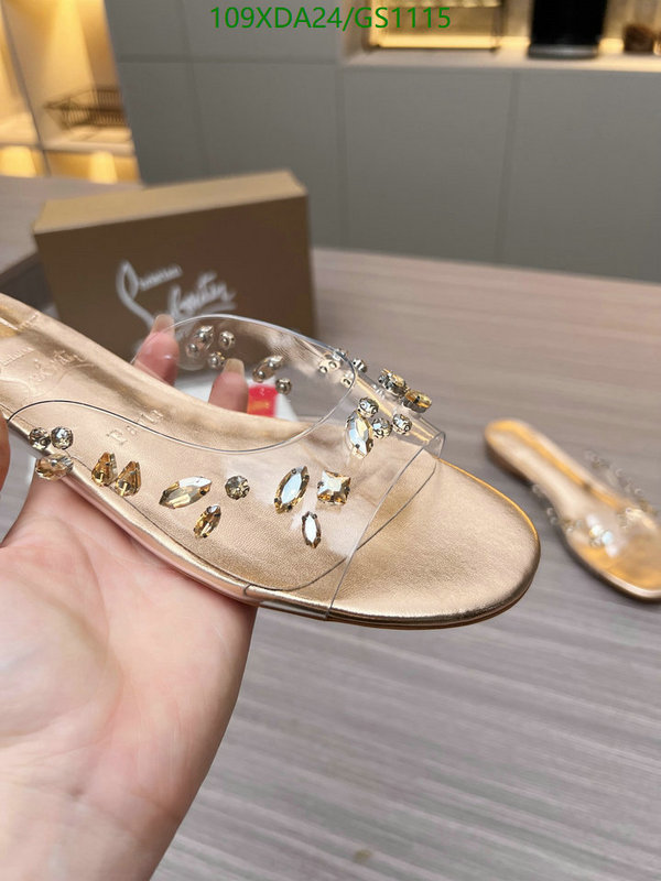 Christian Louboutin-Women Shoes Code: GS1115 $: 109USD