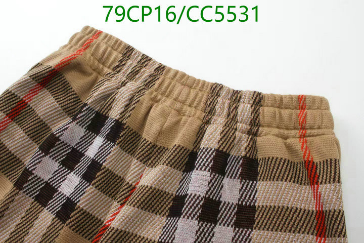 Burberry-Clothing Code: CC5531 $: 79USD