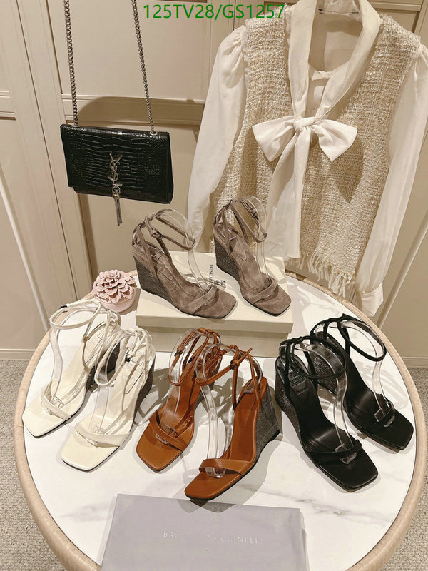 Brunello Cucinelli-Women Shoes Code: GS1257 $: 125USD