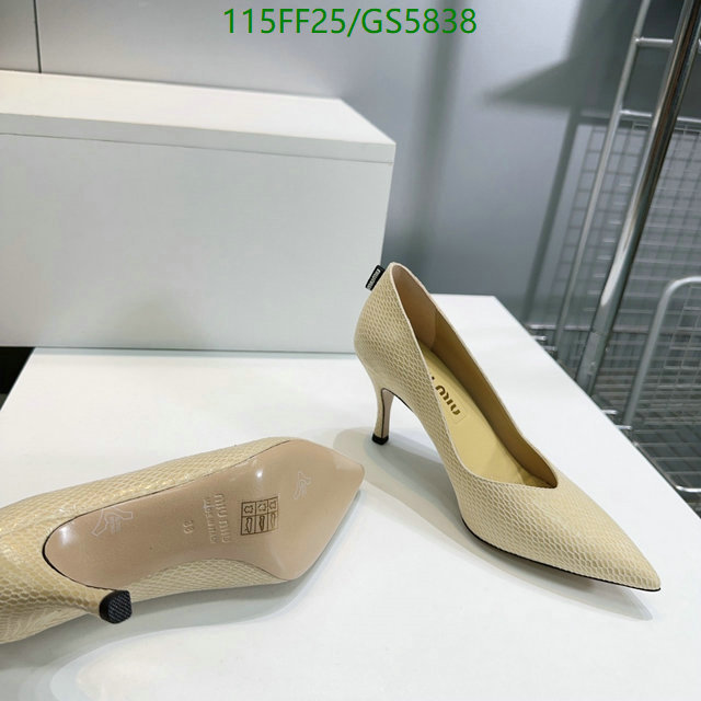 Miu Miu-Women Shoes Code: GS5838 $: 115USD
