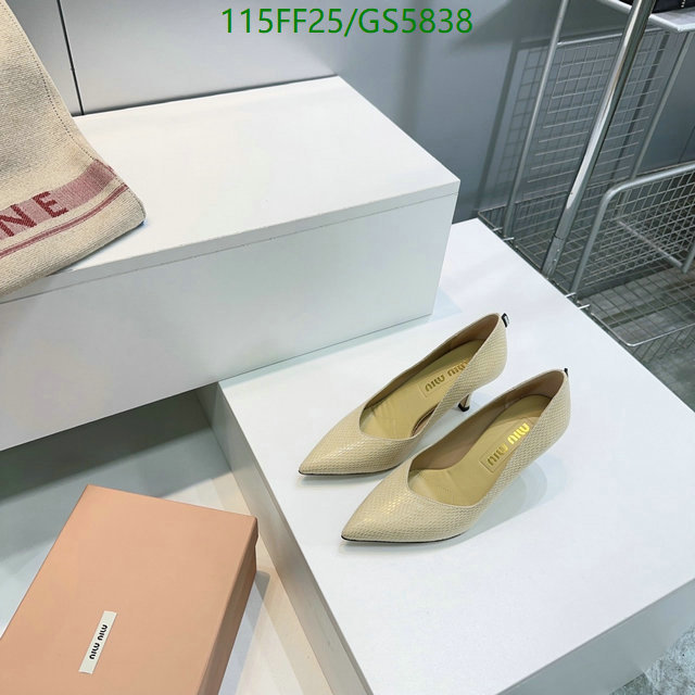 Miu Miu-Women Shoes Code: GS5838 $: 115USD