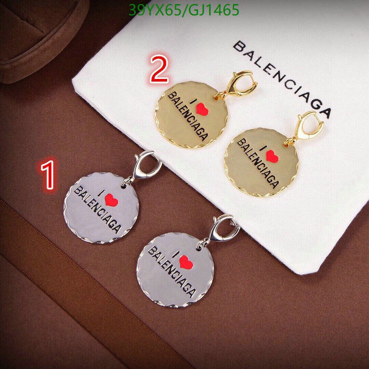 Balenciaga-Jewelry Code: GJ1465 $: 39USD