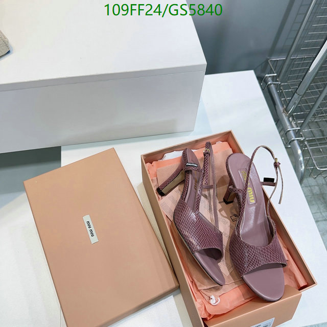 Miu Miu-Women Shoes Code: GS5840 $: 109USD