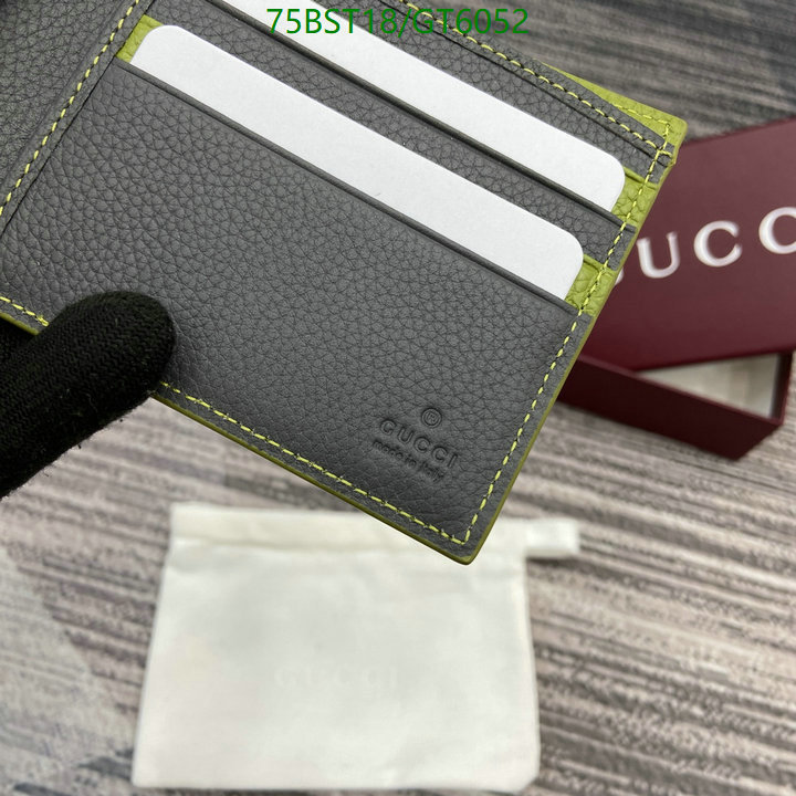Gucci-Wallet Mirror Quality Code: GT6052 $: 75USD