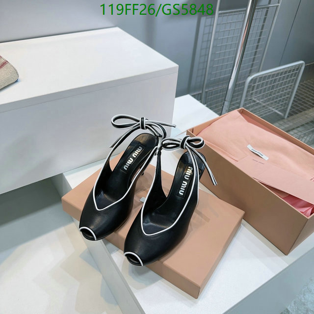 Miu Miu-Women Shoes Code: GS5848 $: 119USD