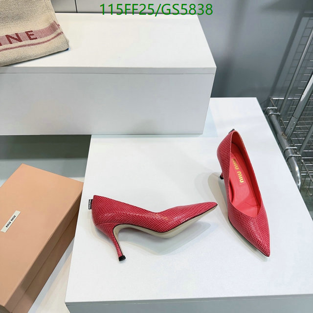 Miu Miu-Women Shoes Code: GS5838 $: 115USD