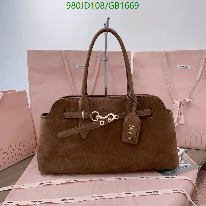 Miu Miu-Bag-Mirror Quality Code: GB1669 $: 380USD