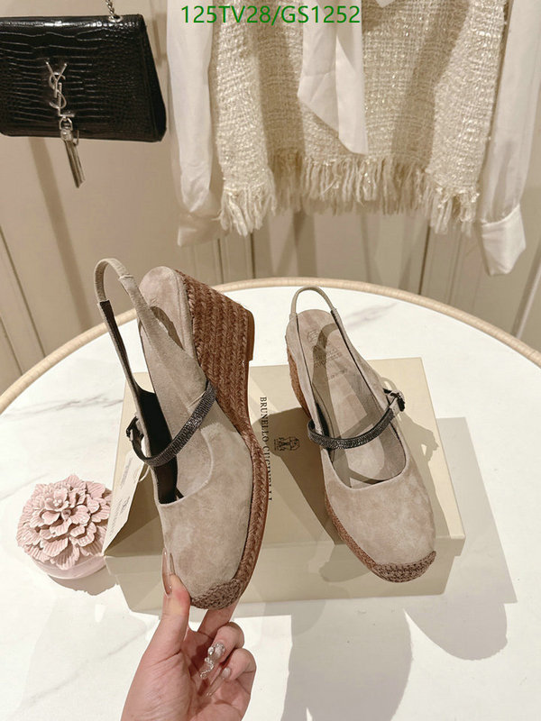 Brunello Cucinelli-Women Shoes Code: GS1252 $: 125USD