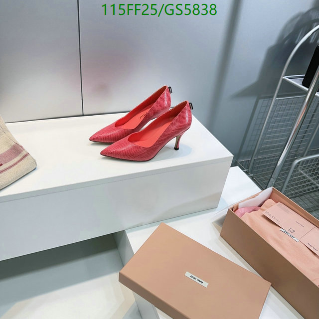 Miu Miu-Women Shoes Code: GS5838 $: 115USD