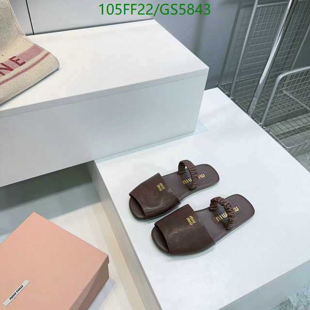Miu Miu-Women Shoes Code: GS5843 $: 105USD