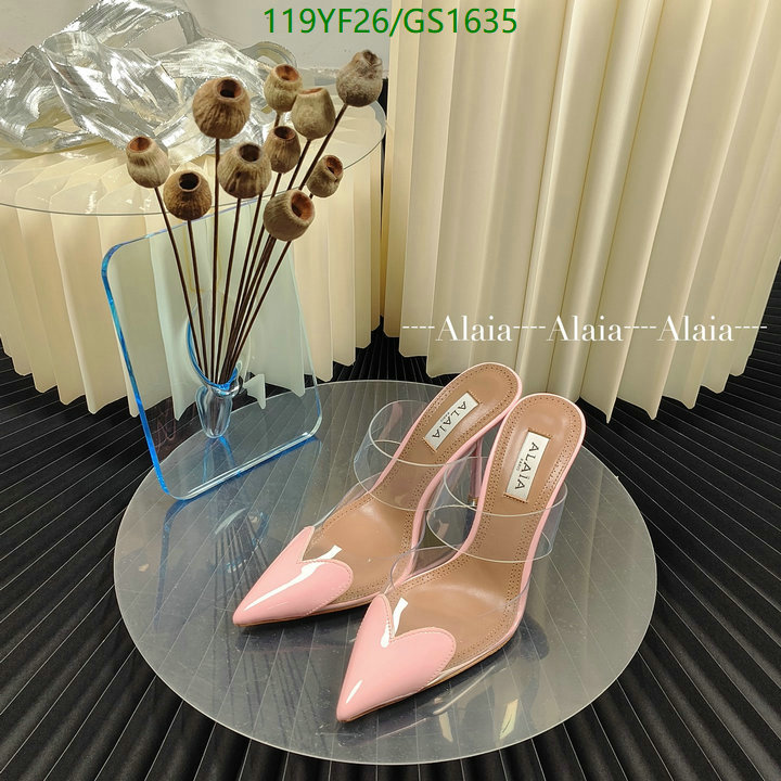 ALAIA-Women Shoes Code: GS1635 $: 119USD
