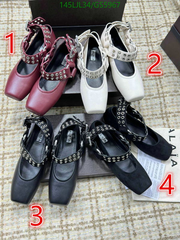 ALAIA-Women Shoes Code: GS5967 $: 145USD