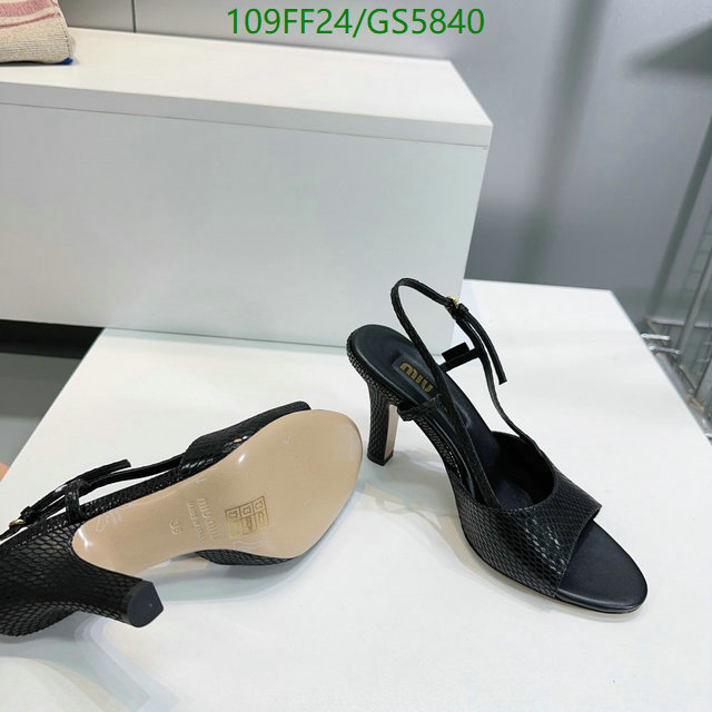 Miu Miu-Women Shoes Code: GS5840 $: 109USD