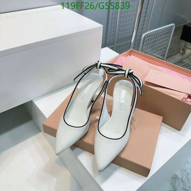 Miu Miu-Women Shoes Code: GS5839 $: 119USD