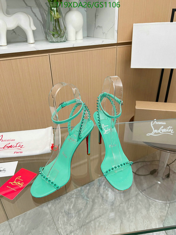 Christian Louboutin-Women Shoes Code: GS1106 $: 119USD