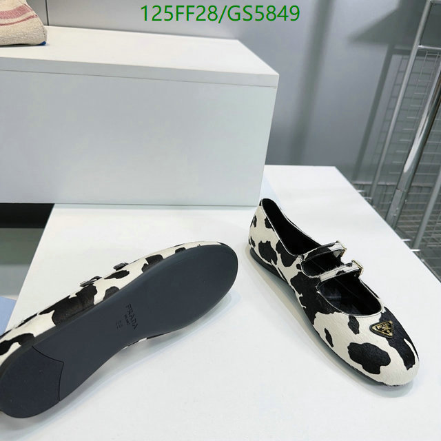 Prada-Women Shoes Code: GS5849 $: 125USD
