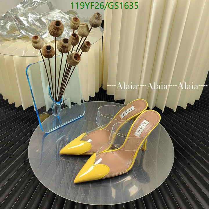 ALAIA-Women Shoes Code: GS1635 $: 119USD