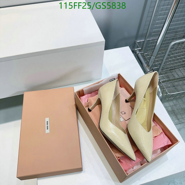 Miu Miu-Women Shoes Code: GS5838 $: 115USD