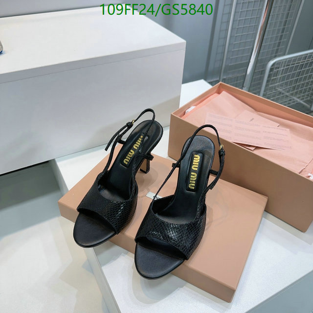 Miu Miu-Women Shoes Code: GS5840 $: 109USD