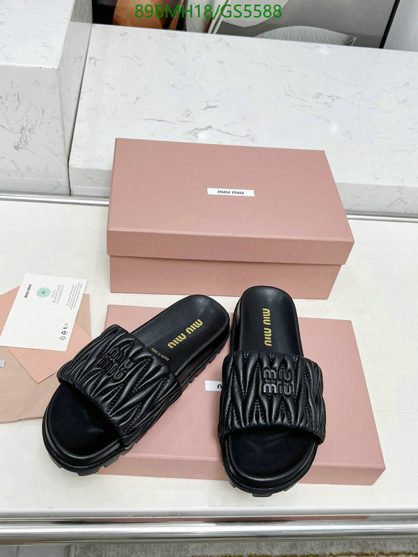 Miu Miu-Women Shoes Code: GS5588 $: 89USD