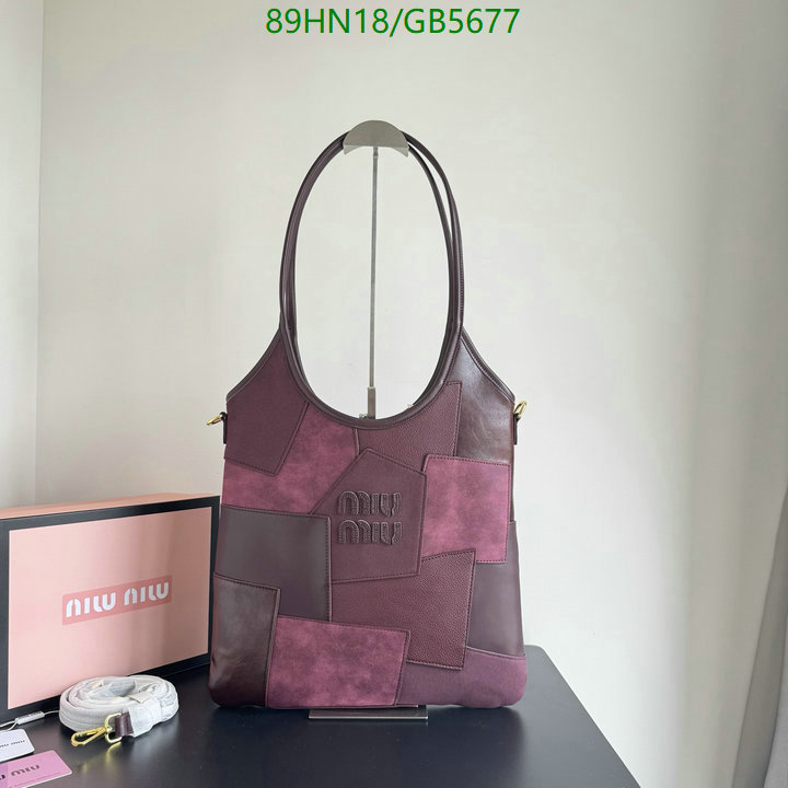 Miu Miu-Bag-4A Quality Code: GB5677 $: 89USD
