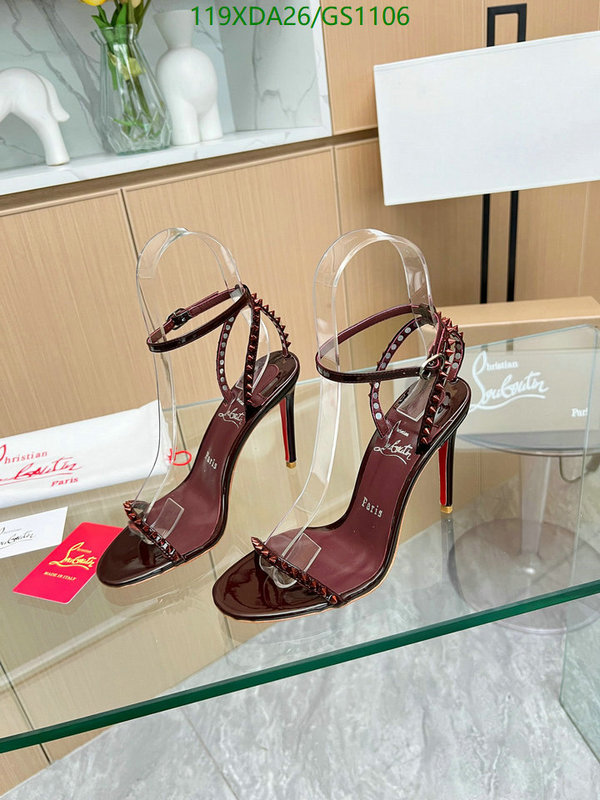 Christian Louboutin-Women Shoes Code: GS1106 $: 119USD