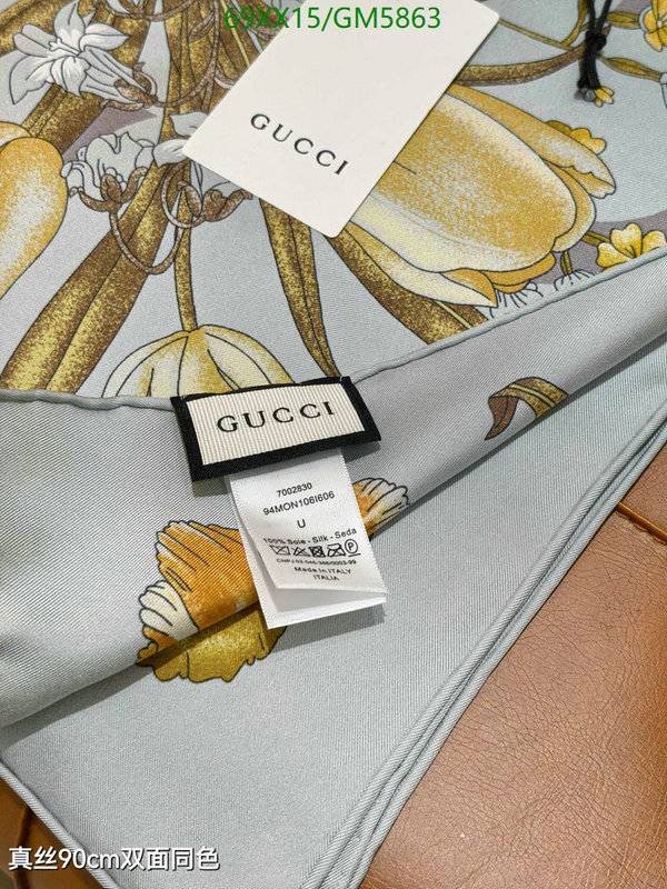 Gucci-Scarf Code: GM5863 $: 69USD