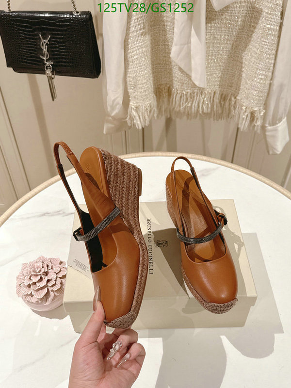 Brunello Cucinelli-Women Shoes Code: GS1252 $: 125USD