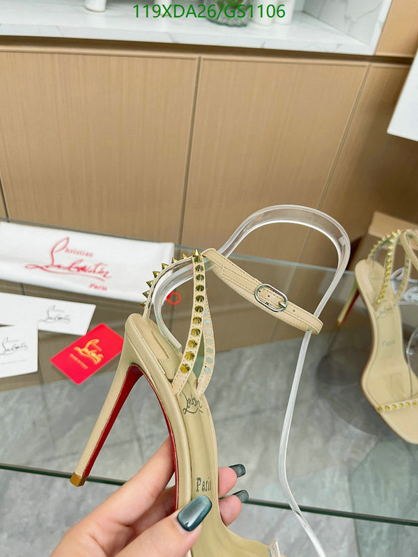Christian Louboutin-Women Shoes Code: GS1106 $: 119USD
