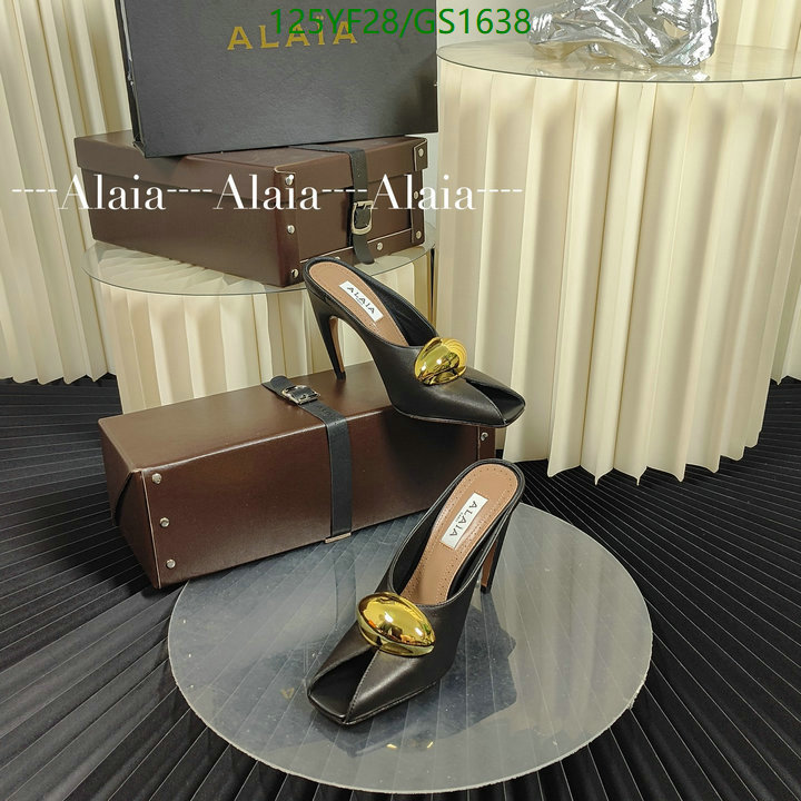 ALAIA-Women Shoes Code: GS1638 $: 125USD