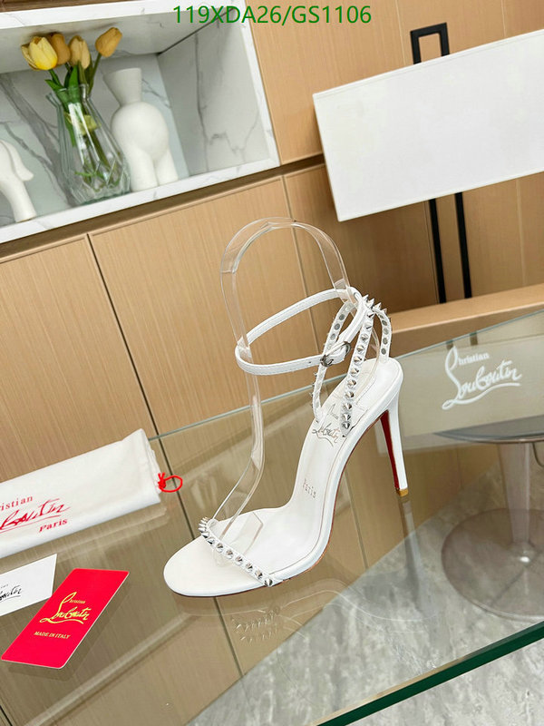 Christian Louboutin-Women Shoes Code: GS1106 $: 119USD