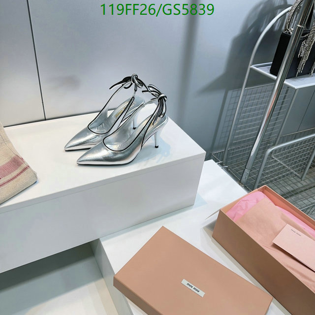Miu Miu-Women Shoes Code: GS5839 $: 119USD