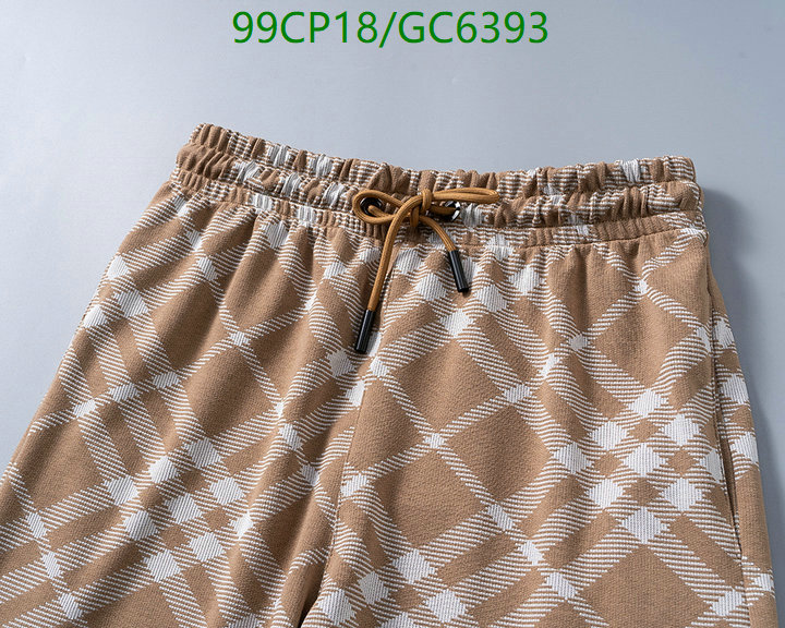 Burberry-Clothing Code: GC6393 $: 99USD