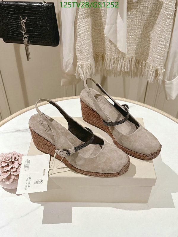 Brunello Cucinelli-Women Shoes Code: GS1252 $: 125USD