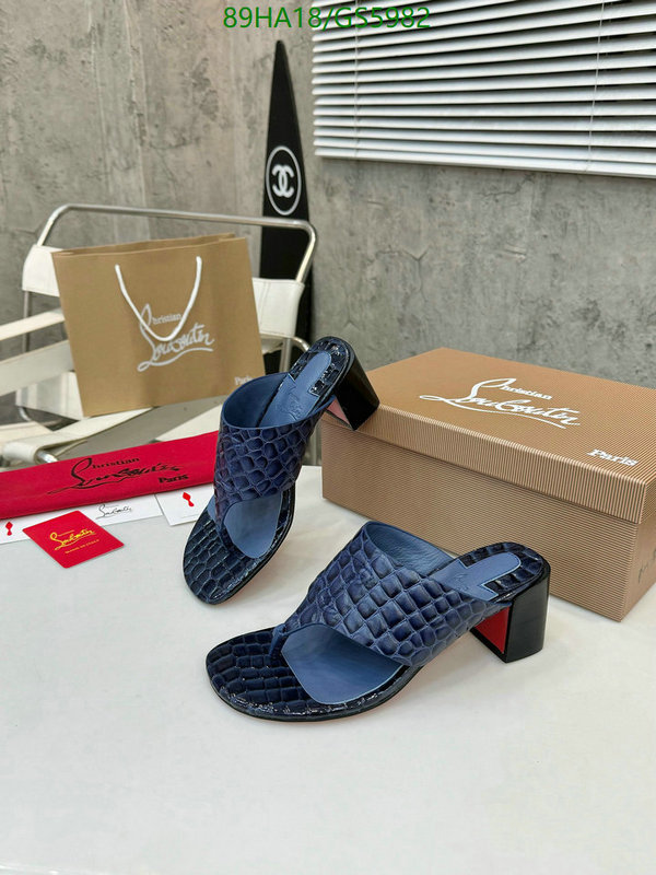 Christian Louboutin-Women Shoes Code: GS5982 $: 89USD