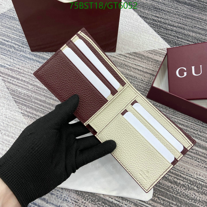 Gucci-Wallet Mirror Quality Code: GT6052 $: 75USD