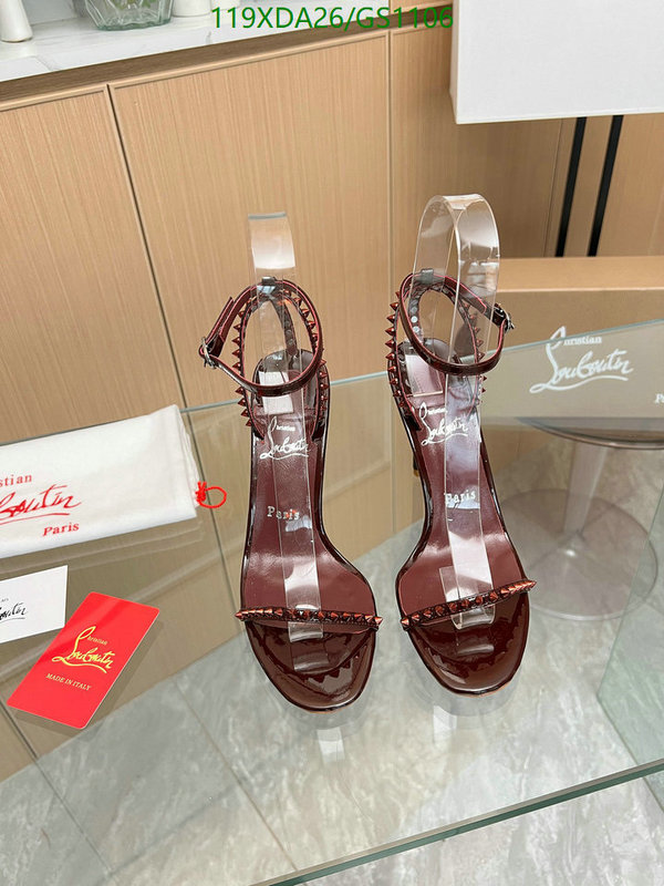 Christian Louboutin-Women Shoes Code: GS1106 $: 119USD