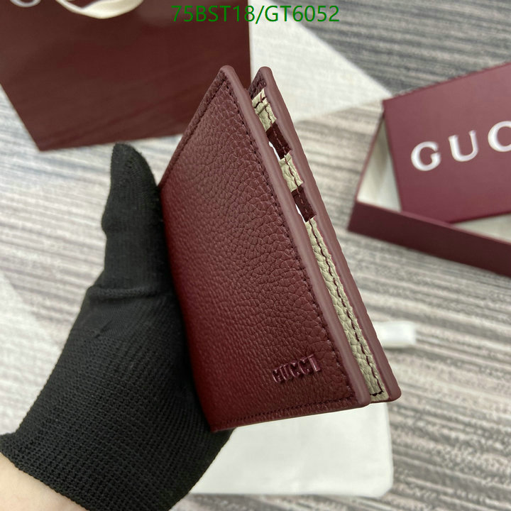 Gucci-Wallet Mirror Quality Code: GT6052 $: 75USD