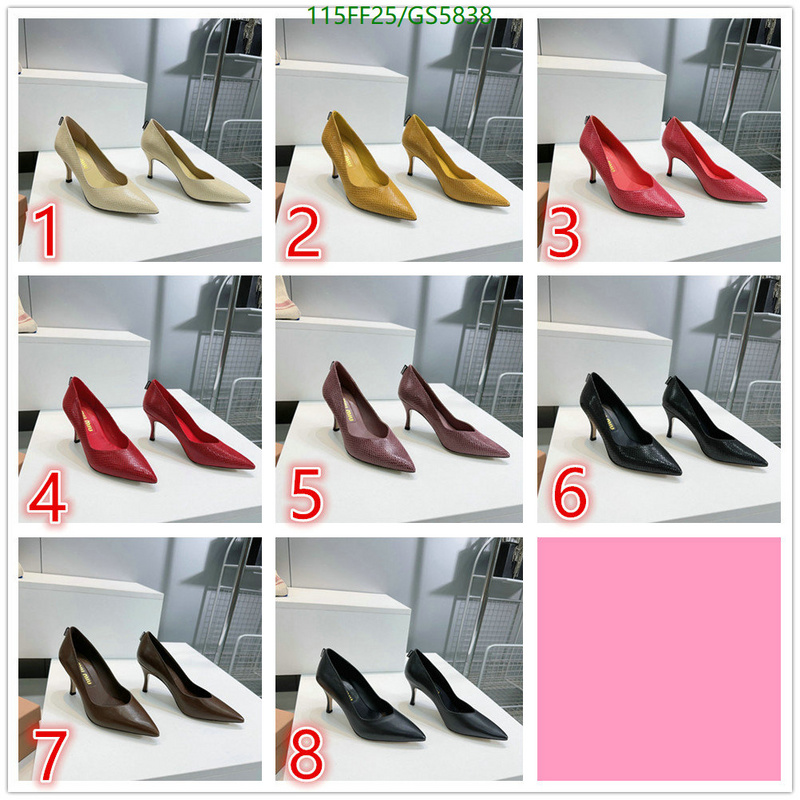 Miu Miu-Women Shoes Code: GS5838 $: 115USD