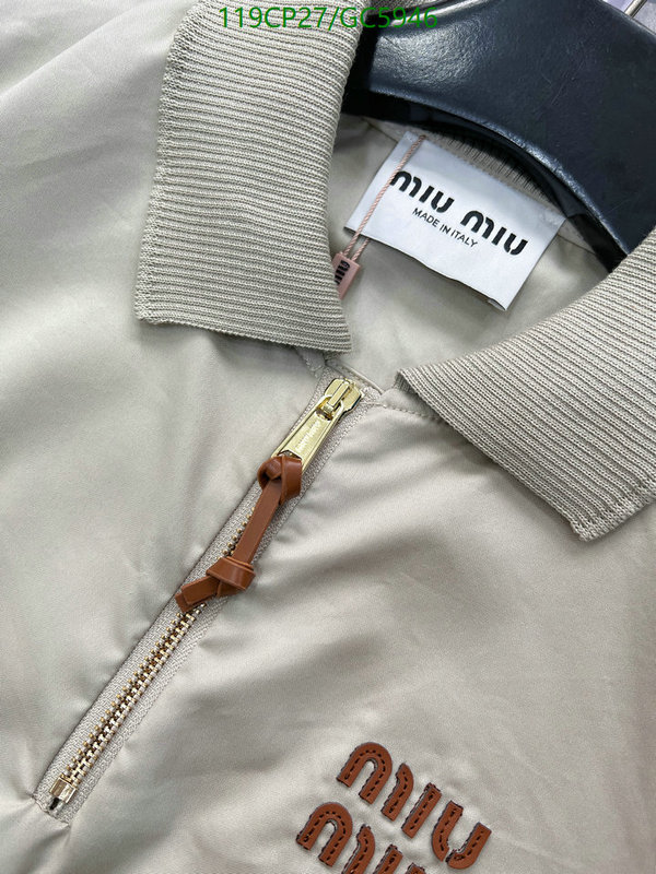 MIUMIU-Clothing Code: GC5946 $: 119USD