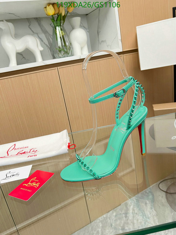 Christian Louboutin-Women Shoes Code: GS1106 $: 119USD