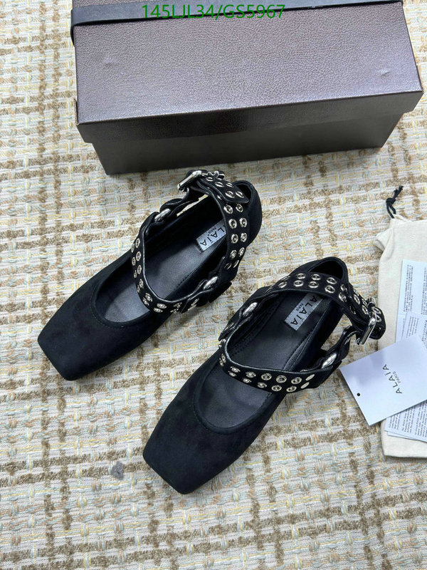 ALAIA-Women Shoes Code: GS5967 $: 145USD