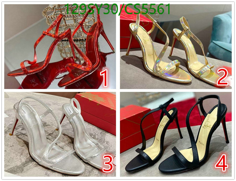Christian Louboutin-Women Shoes Code: CS5561 $: 129USD