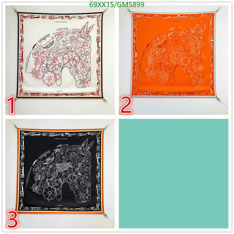 Hermes-Scarf Code: GM5899 $: 69USD