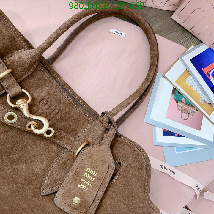 Miu Miu-Bag-Mirror Quality Code: GB1669 $: 380USD