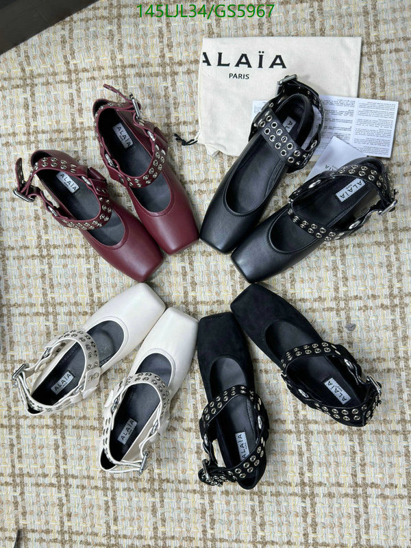 ALAIA-Women Shoes Code: GS5967 $: 145USD