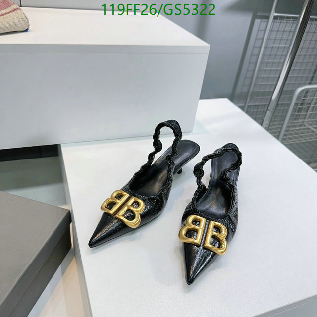 Balenciaga-Women Shoes Code: GS5322 $: 119USD