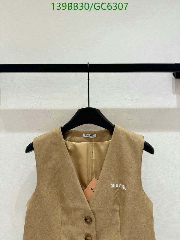 MIUMIU-Clothing Code: GC6307 $: 139USD