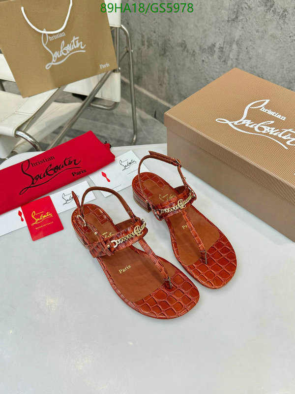 Christian Louboutin-Women Shoes Code: GS5978 $: 89USD